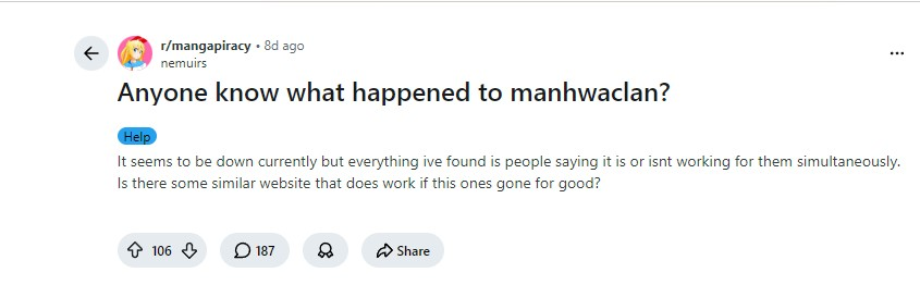 Is ManhwaClan Down? How Readers Can Find the Current Domain 2 What Reader Communities Are Noticing About ManhwaClan